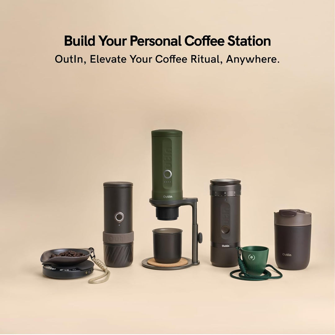 OutIn Universal-Kaffeeständer (mit Korkunterlage)