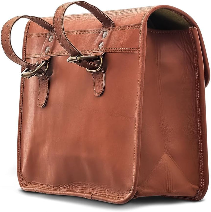 Craftride Motorrad Satteltasche SV1 Vintage Tasche 8 l braun