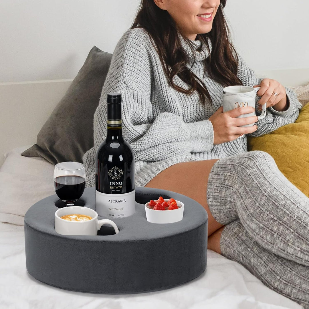 INNO STAGE Couch Cup Holder Getränkehalter, Sofa Getränkehalter Kissen, Abnehmbare und Washbare Kiss