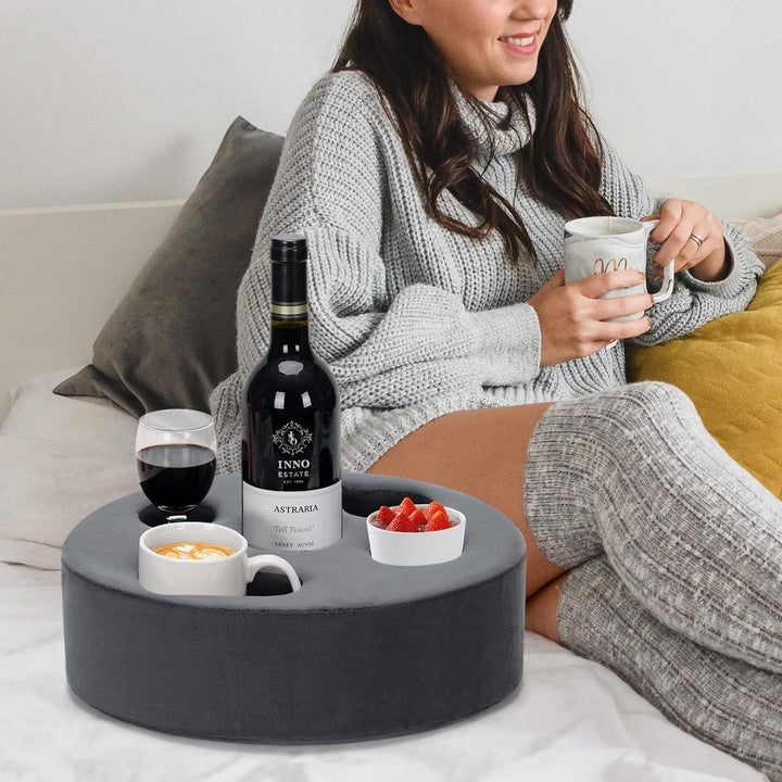 INNO STAGE Couch Cup Holder Getränkehalter, Sofa Getränkehalter Kissen, Abnehmbare und Washbare Kiss