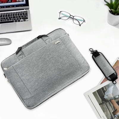 Voova grosse Laptoptasche für 17 17,3 17,4 Zoll Laptop, 30% mehr Kapazität, Innenfächer, dauerhaft v