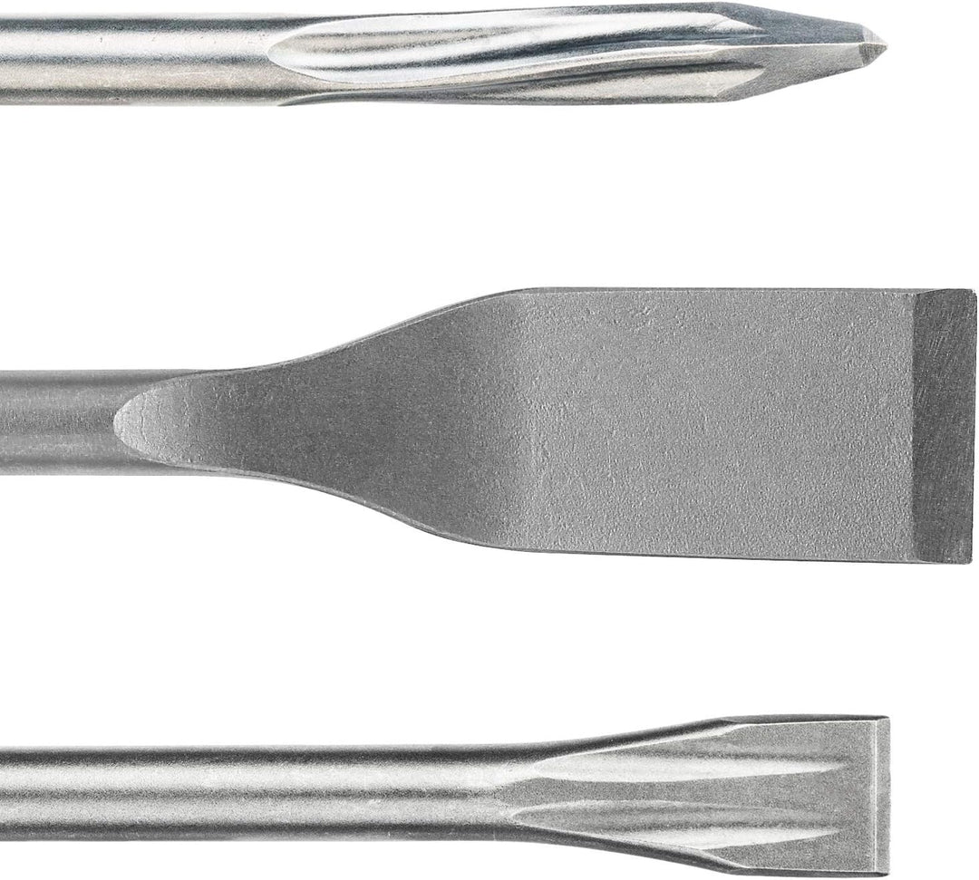 Bosch 3x PRO SDS plus-5C Meissel-Set, 3-tlg. (für Beton, Ziegelstein, Ø mm, Professional Zubehör Boh