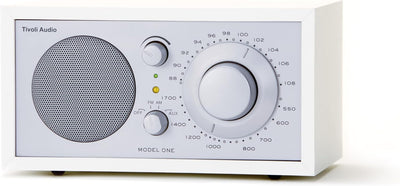 Tivoli Audio Model One UKW-/MW-Radio (Weiss / Silber) white, white