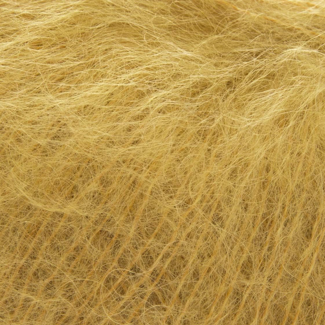 ggh Kid Box - 6 Knäuel Strickwolle aus Kid Mohair - Farbe 130 - Messing, 130 - Messing