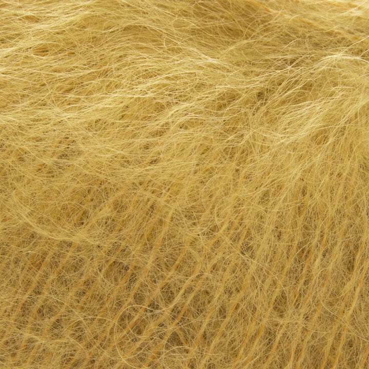 ggh Kid Box - 6 Knäuel Strickwolle aus Kid Mohair - Farbe 130 - Messing, 130 - Messing