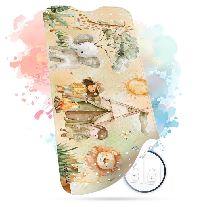 Badewannenmatte Kinder rutschfest [100x40cm] - Antirutschmatte Badewanne BPA frei - Badematte Kinder