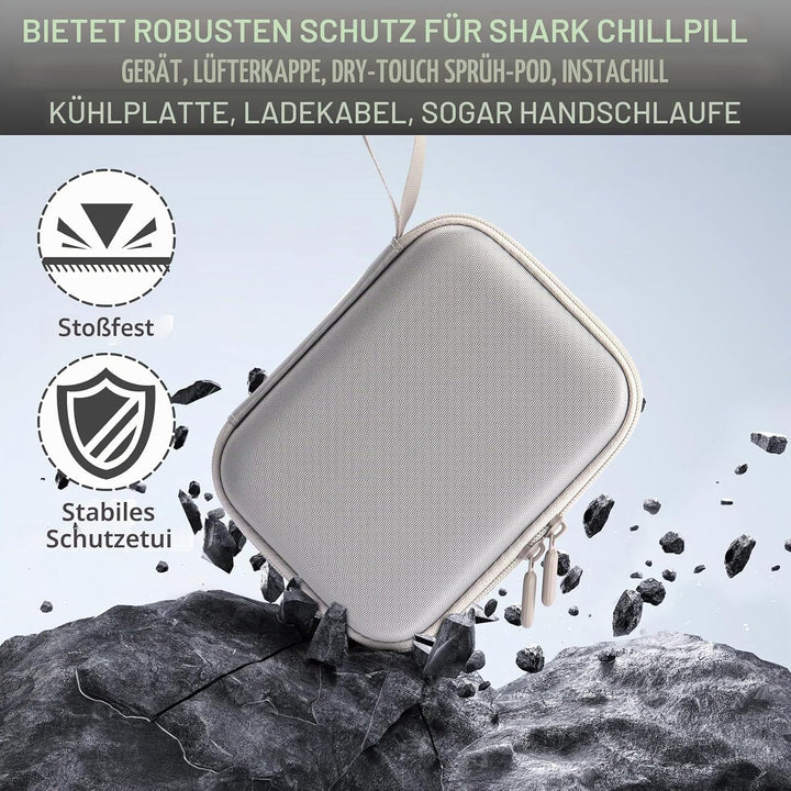 Hartschalen-Tragetasche, kompatibel mit Shark ChillPill, Hartschalen-Reiseetui kompatibel mit Shark
