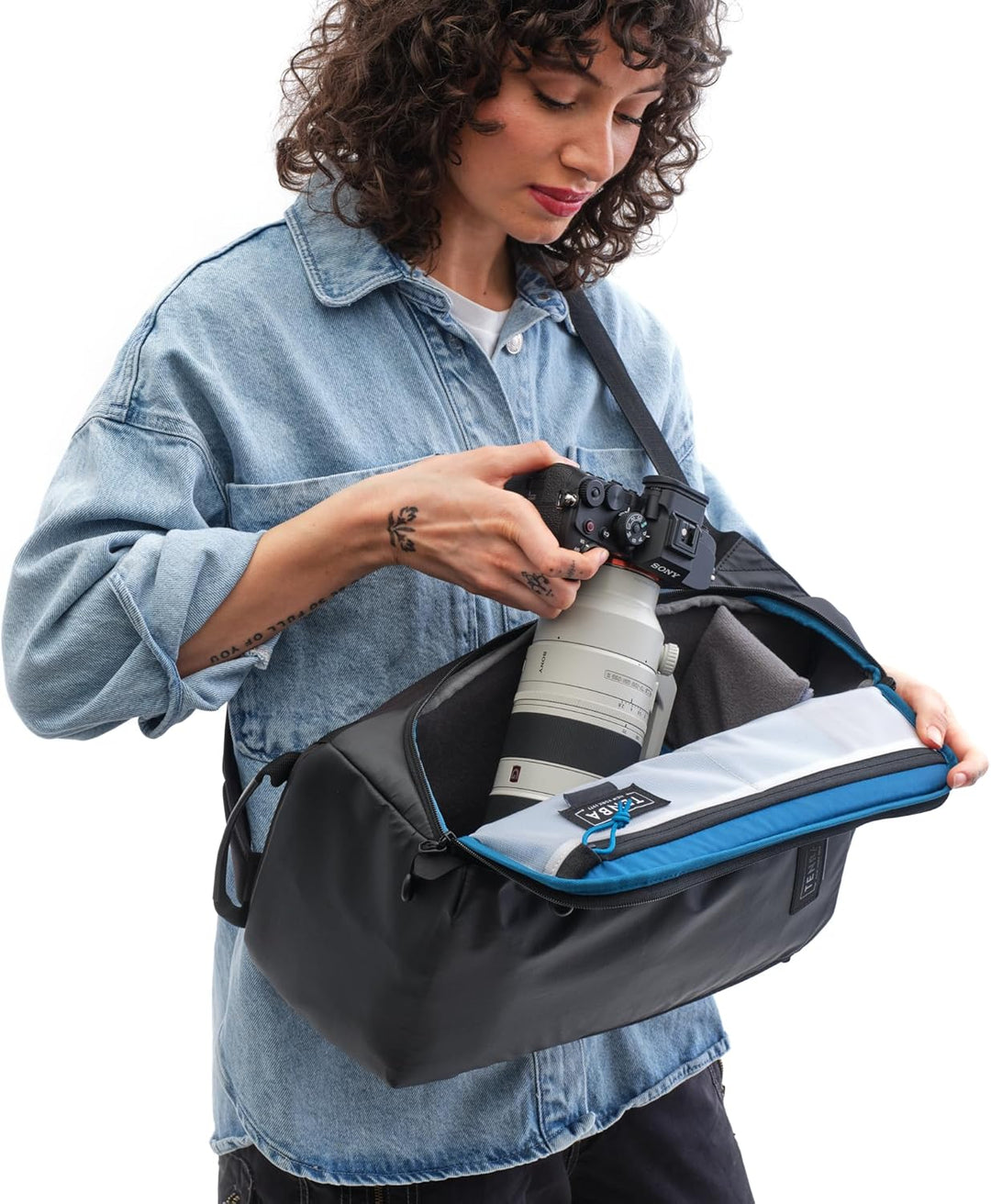 Tenba Solstice v2 Family v2 16L Sling Bag Tragetasche Schwarz, v2 16L Sling Bag Tragetasche Schwarz
