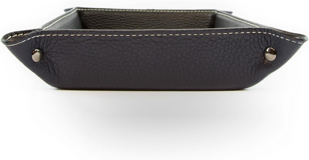 BELCRAFT Luni Taschenleerer Leder, Handgearbeitet in klassischem italienischem Stil, Ordentlich Tabl