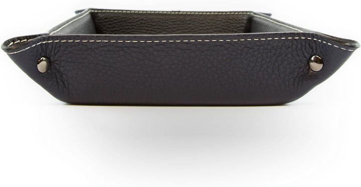 BELCRAFT Luni Taschenleerer Leder, Handgearbeitet in klassischem italienischem Stil, Ordentlich Tabl