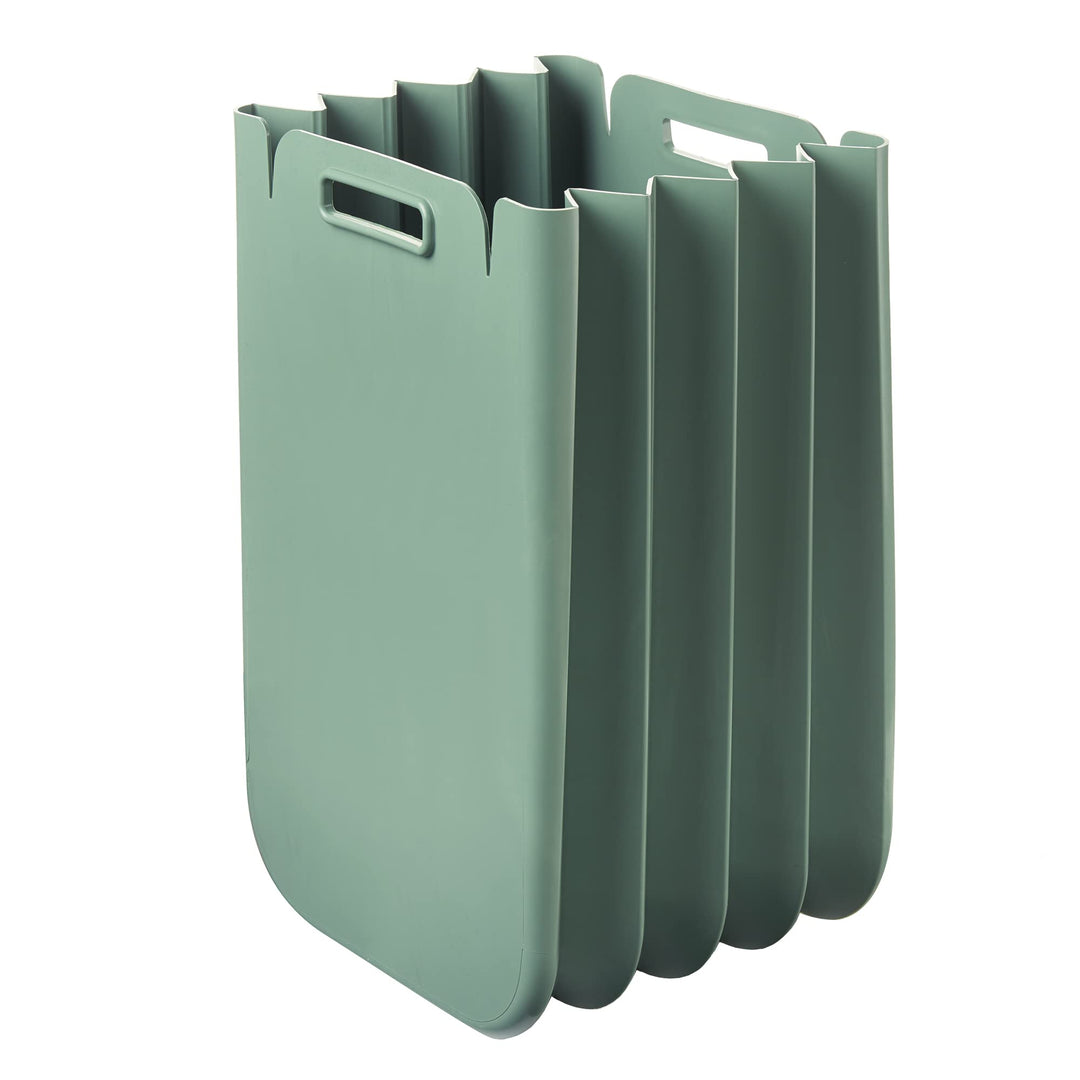 Guzzini - Home, ECO PACKLY Abfallsammler - Salbei, 30x25xh45 cm (open)|30x5xh45 cm (closed)|Capacity