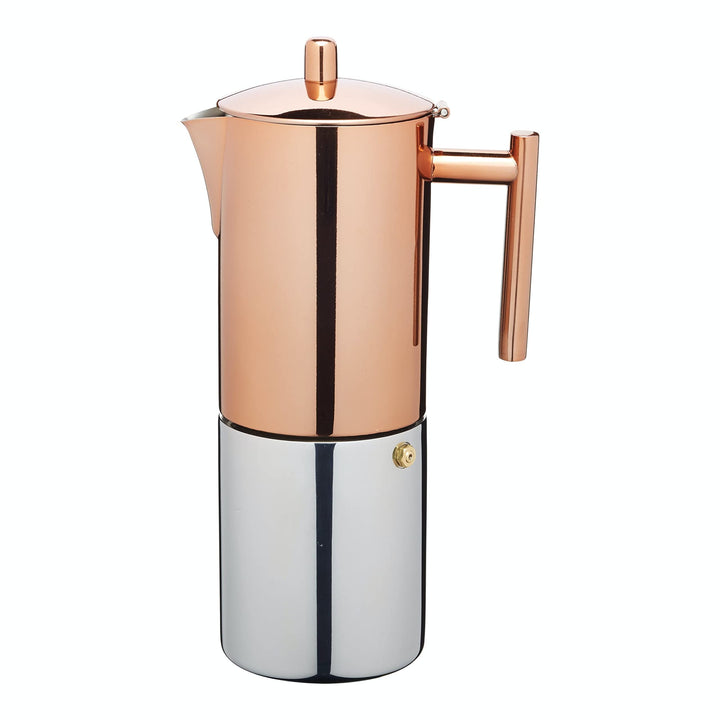 La Cafetière Espressokocher aus Kupfer Espressokocher für den Herd, Espressokocher für den Herd