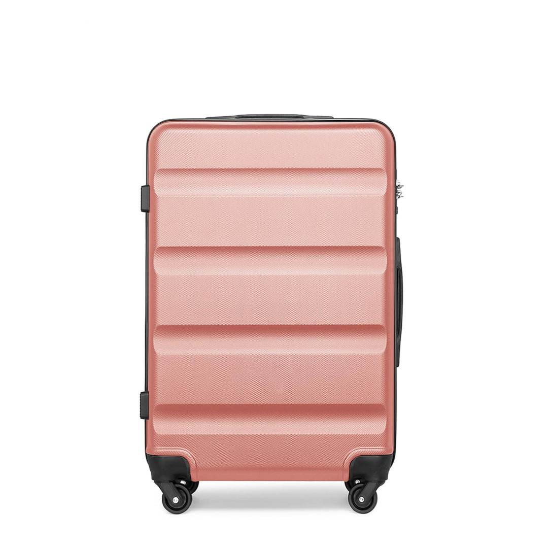KONO Trolley Koffer Mittelgross Koffer L Hartschalenkoffer Reisekoffer mit Rollen und TSA Schloss Le