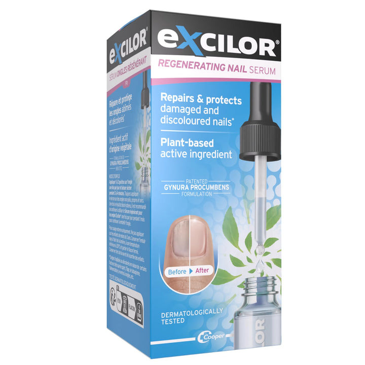EXCILOR - Regenerierendes Nagelserum - Repariert & schützt geschädigte & verfärbte Nägel - Patentier