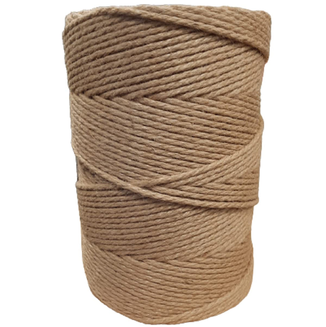 Juteschnur. Dekokordel. Jutekordel. Schnur aus Jute. Jute Schnur für DIY Kunstgewerbe Gartenschnur D