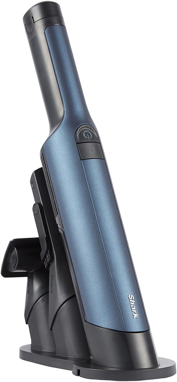Shark , Kabellos, [WV270EU] WandVac 2.0 Akku-Handstaubsauger,Blau Längere Laufzeit, Extra Saugkraft
