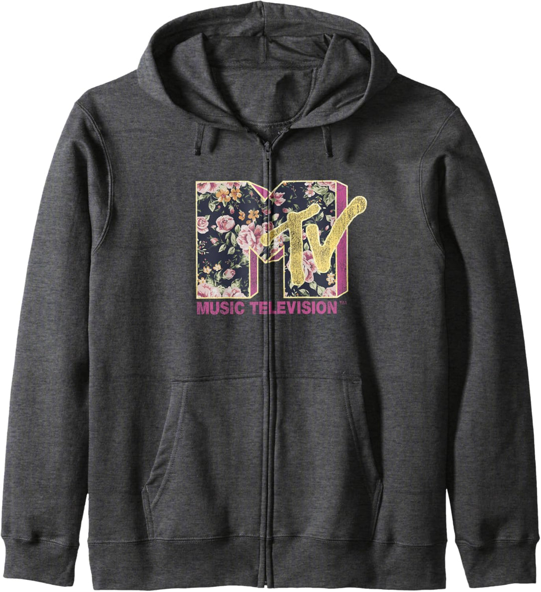 MTV Floral BOHO Fill Logo Kapuzenjacke
