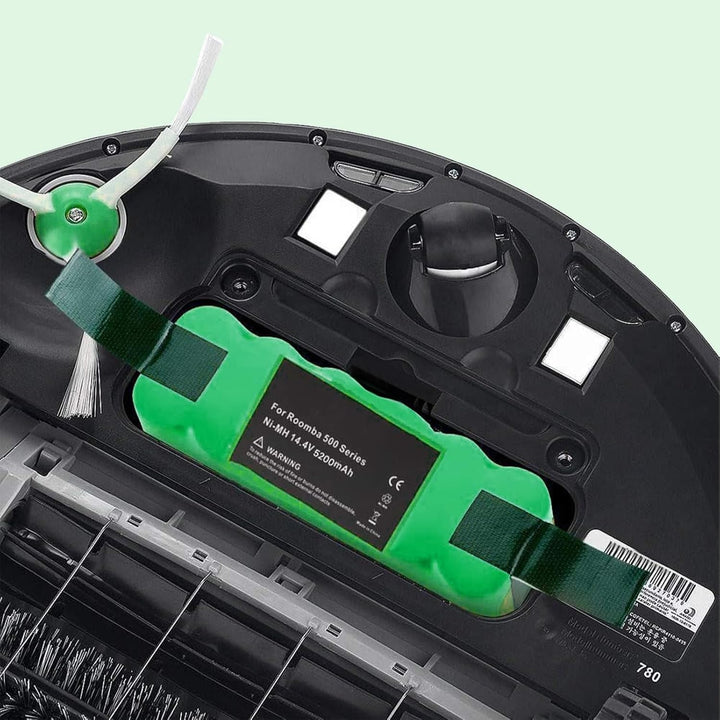VANTTECH 14.4V 6800mAh LI-ion Staubsauger Ersatz für iRobot 14.4V Akku Roomba 500 600 700 800 Series