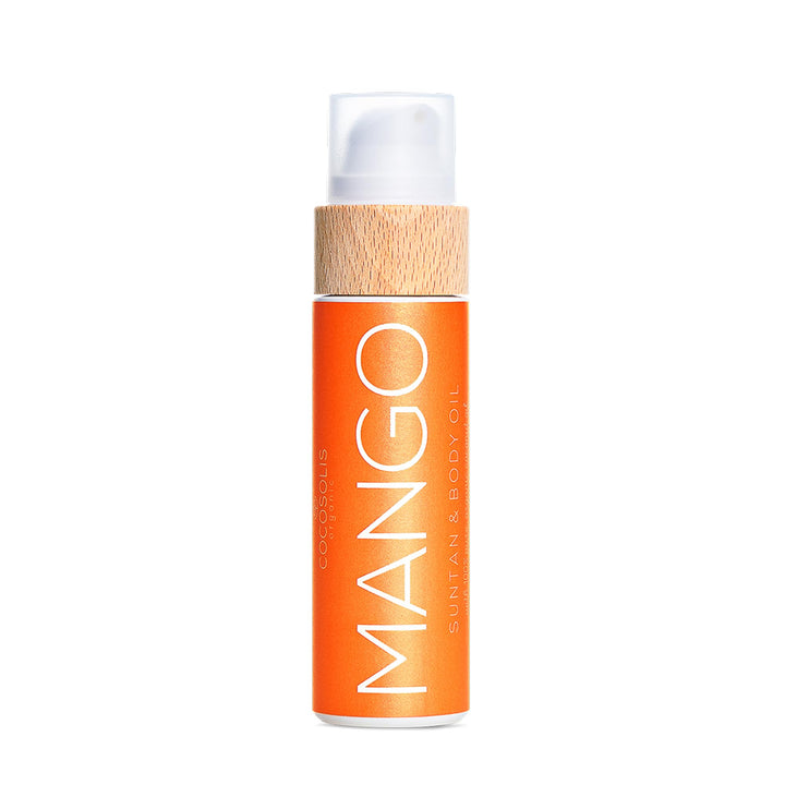 COCOSOLIS MANGO Bräunungsbeschleuniger – Bio-Bräunungsöl mit Vitamin E & Mango Duft für schnelle int