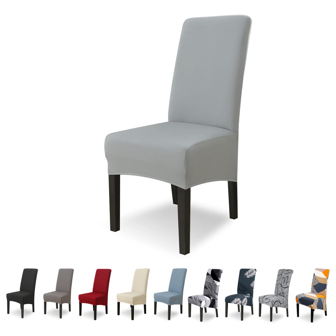 Lydevo Stuhlhussen XL 6er Set Stretch Stuhlhussen Schwingstühle XL für Esszimmerstühle Spandex Unive