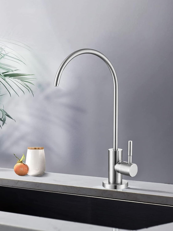 Trinkwasserhahn, bleifreier Wasserfilter-Wasserhahn, Umkehrosmose-Wasserhahn für Küche, Bar, Spüle G