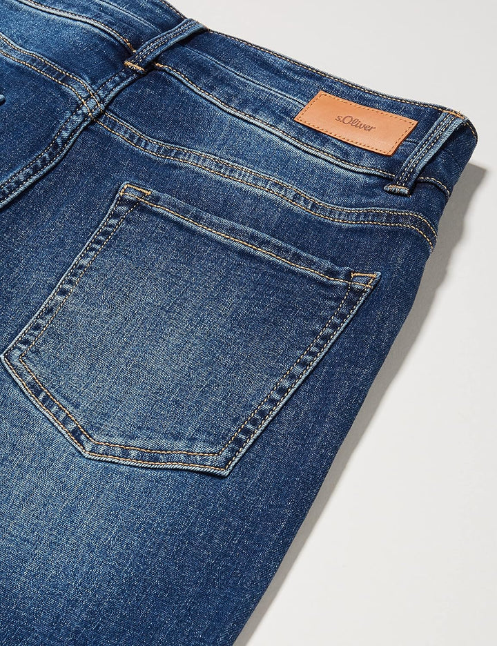 s.Oliver Damen Jeans, Karolin Comfort Fit 36W / 34L Blau 57z6, 36W / 34L Blau 57z6
