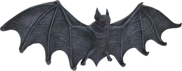 Design Toscano Halloween CL5847 Grosse Vampir Fledermaus modelliert Wandskulptur mit Haken Garderobe