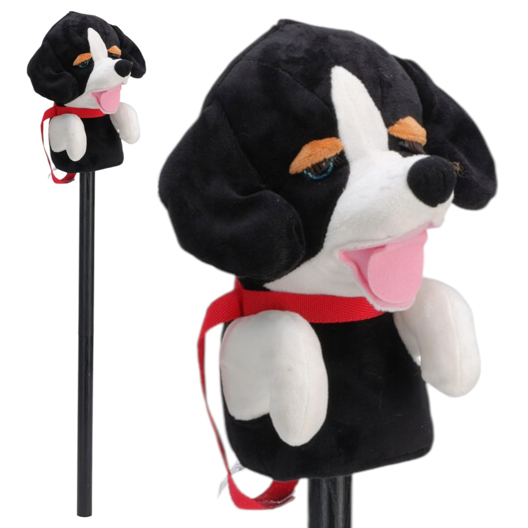MIJOMA Hobby Horse – Steckenpferd aus weichem Plüsch – Ideal für Hobby Horsing & Rollenspiele – Hoch