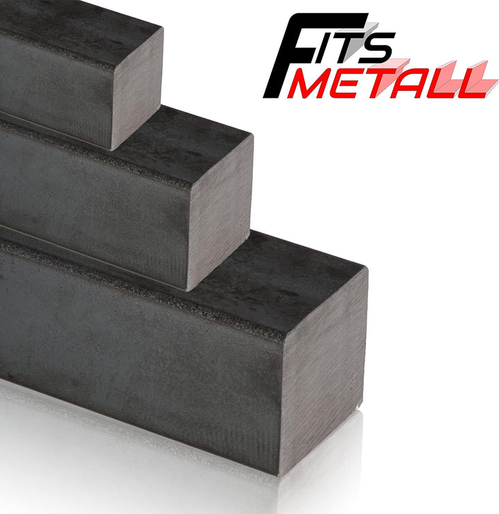 Fits Metall | Stahl Vierkantmaterial | S355JR | 15x15 mm | Länge: 1.000 mm +/- 5 mm | St52 gewalzt 1