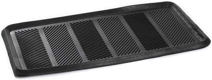 Schuhmatte Schuhablage Unterlage Schuhwanne Schuhabtropfschale Untersetzer 80 x 40 cm Gummi Abtropfs