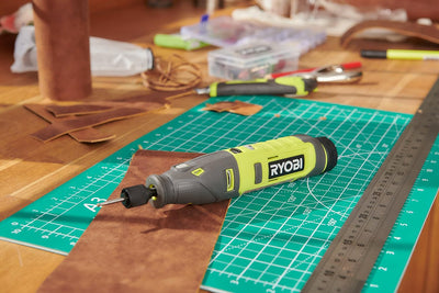 RYOBI - 4 V Mini-Multifunktionswerkzeug RRT4-120GA15-5000-25.000 U/min - werkzeugloser Zubehörwechse