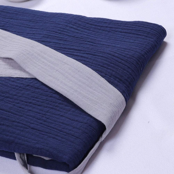 un-brand Japanischer Kimono-Baumwoll-Hanfu-Pyjama-Anzug für Herren in Übergrösse Taoistische Kleidun