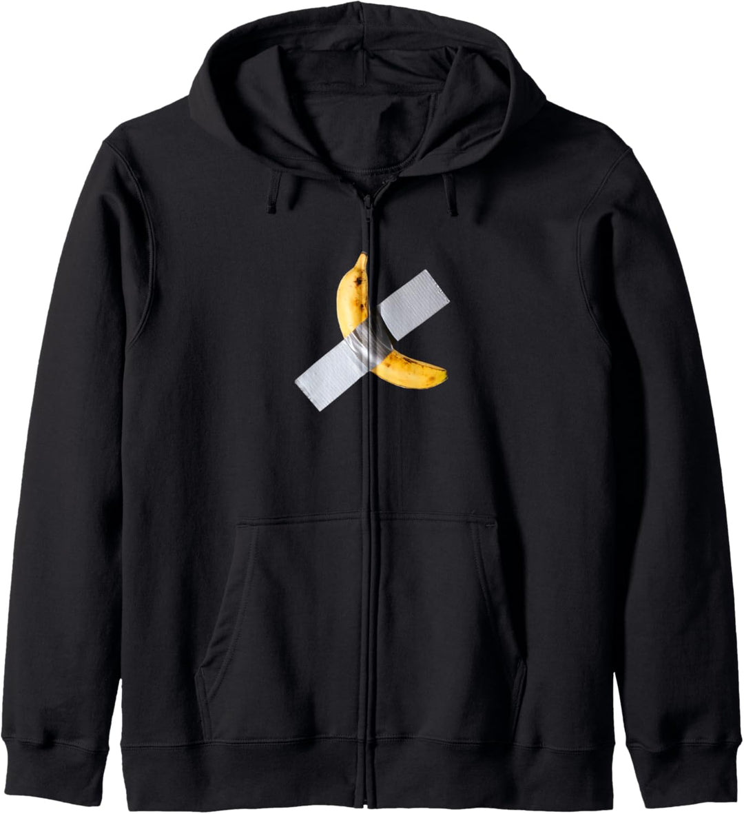 Funny duct tape banana art Kapuzenjacke
