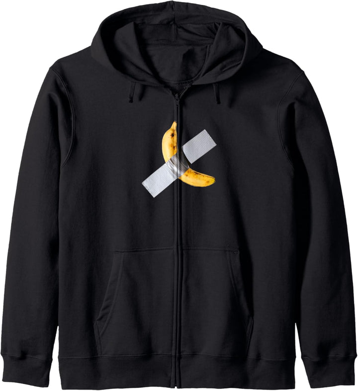 Funny duct tape banana art Kapuzenjacke