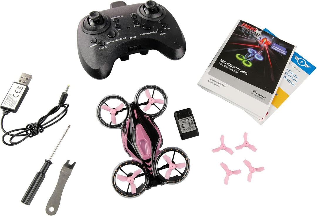 Amewi FightStar Battle Drone RTF pink, pink