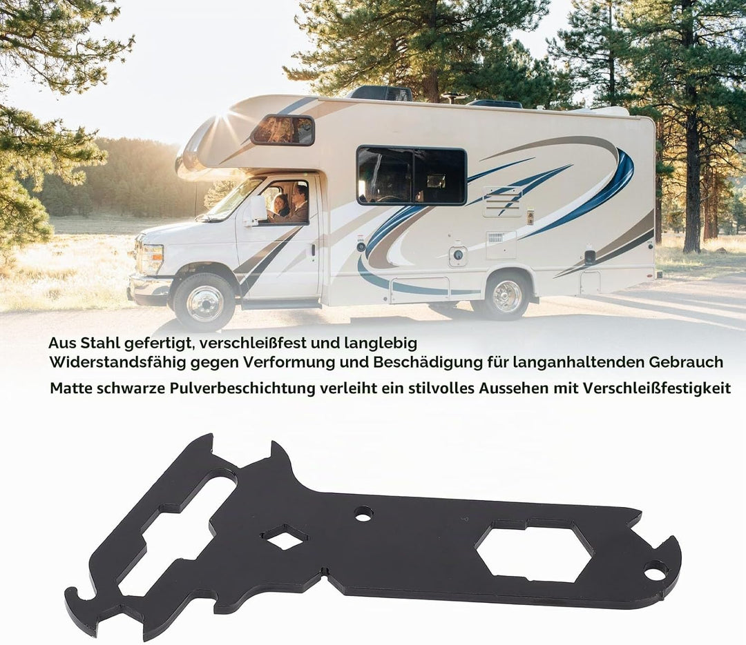 14-in-1-Separate Rigger-Werkzeuge aus Stahl, Multifunktionale Flügelmutter-Abisolierzange, Flaschenö