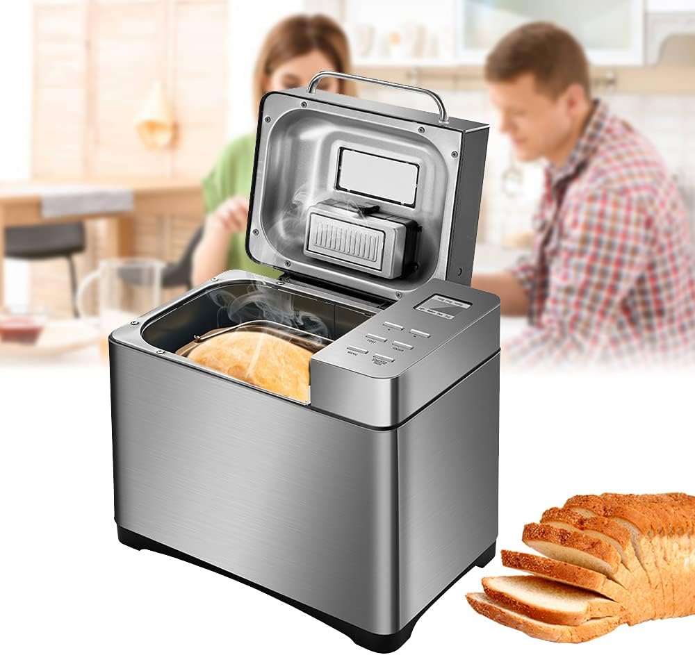 Brotbackautomat Nuss Spender Edelstahl Brotbackmaschine Backautomat BrotbäCker Brotbackautomaten Bre