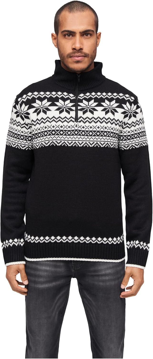 Brandit Norweger Armee Troyer Pullover Army Pulli Winter Outdoor ARBEITSPULLOVER 5XL Schwarz, 5XL Sc