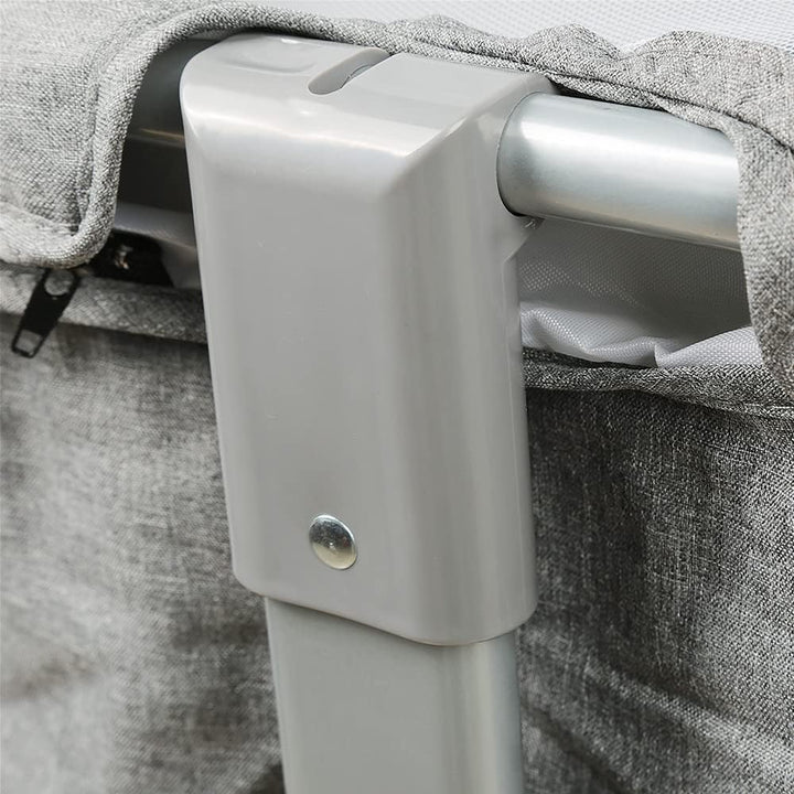 OHMG Babybett mit Schlafmodus und Wiege, Wiege für Neugeborene mit Moskitonetz für Babys von 0 bis 3
