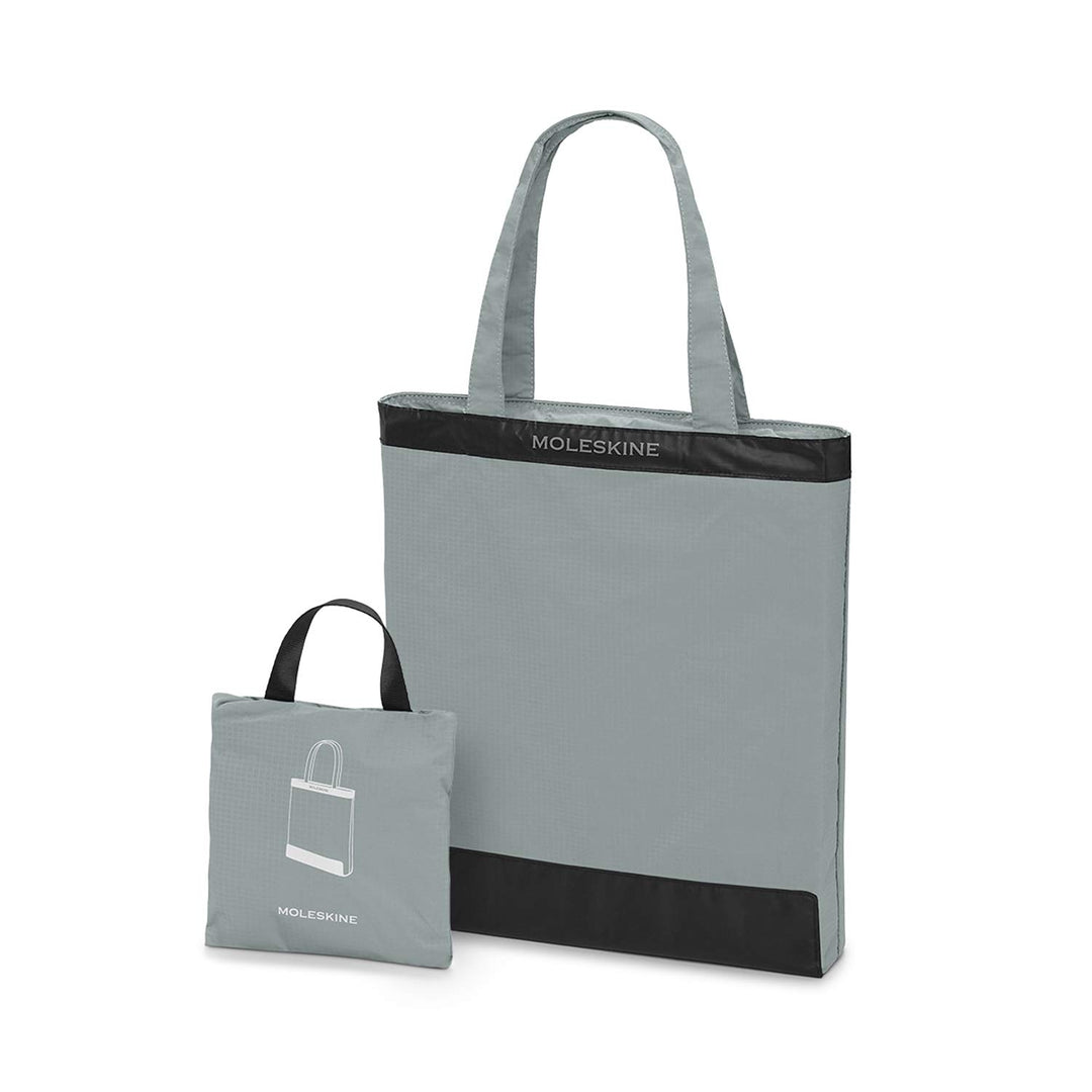 Moleskine Tasche Journey Packable Tote Faltbar und Zusammenklappbar in praktischem Beutel, pastellgr