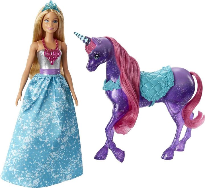 Mattel Barbie FPL89 Dreamtopia Puppe und Einhorn, 3 Jahre to 99 Jahre