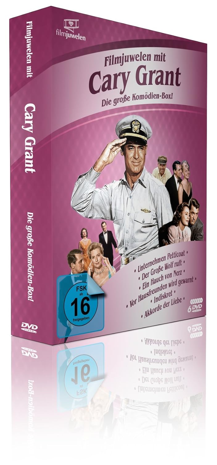 Cary Grant Box [6 DVDs], DVD