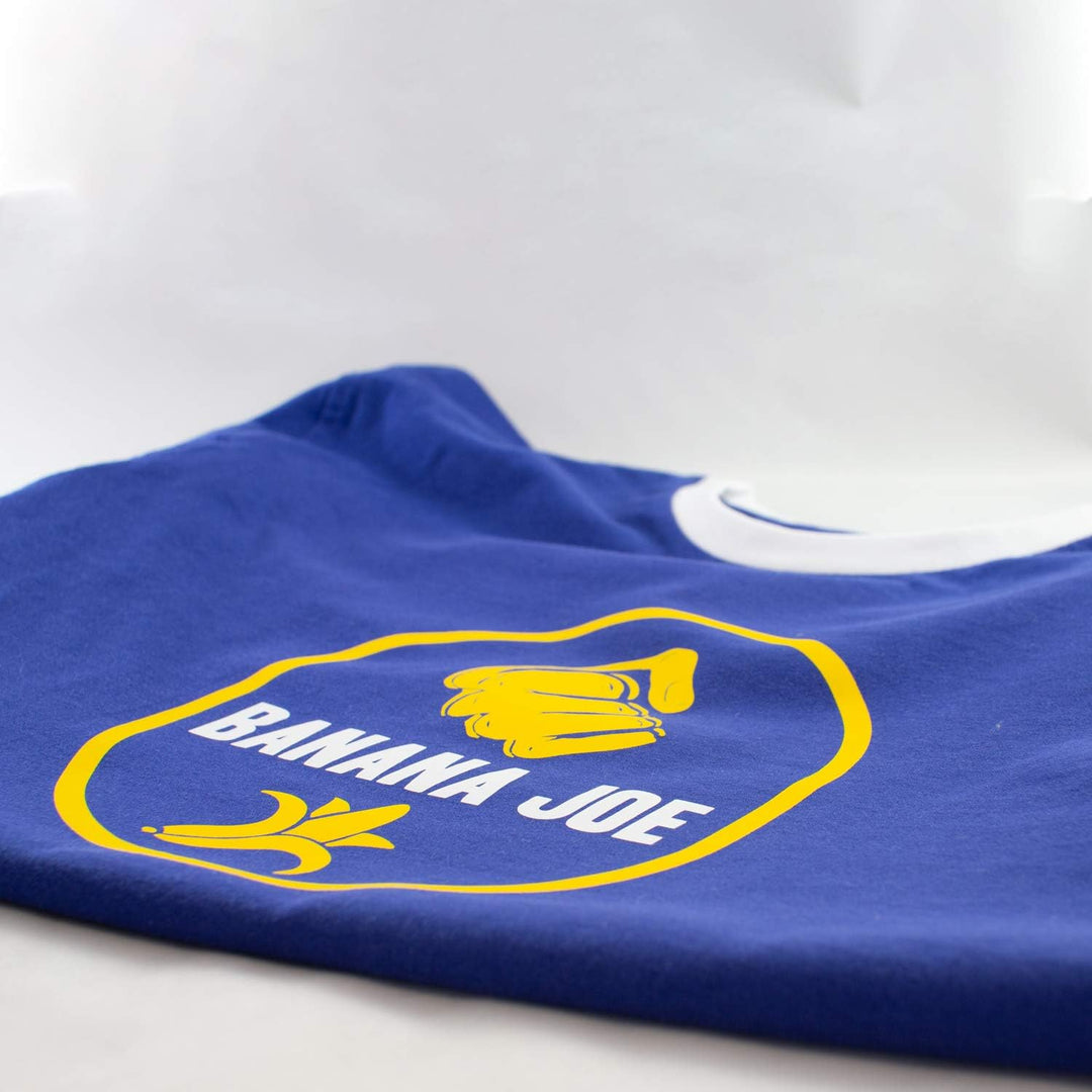 Banana Joe Original Premium Soccer Kontrast T-Shirt #2 S Schwarz/Weiss, S Schwarz/Weiss