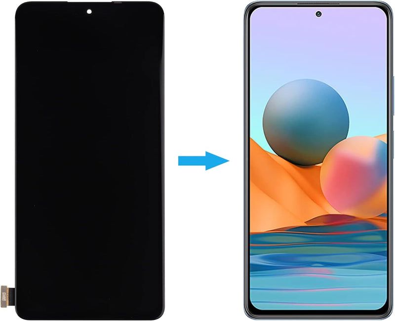 Duotipa Display Kompatibel mit REDMI Note 10 PRO, M2101K6G 6.6" LCD Display Bildschirm Digitizer Ers