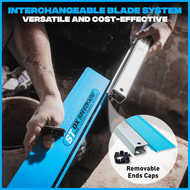 OX Speedskim Semi Flexible Plastering Rule - ST 450mm, 450mm