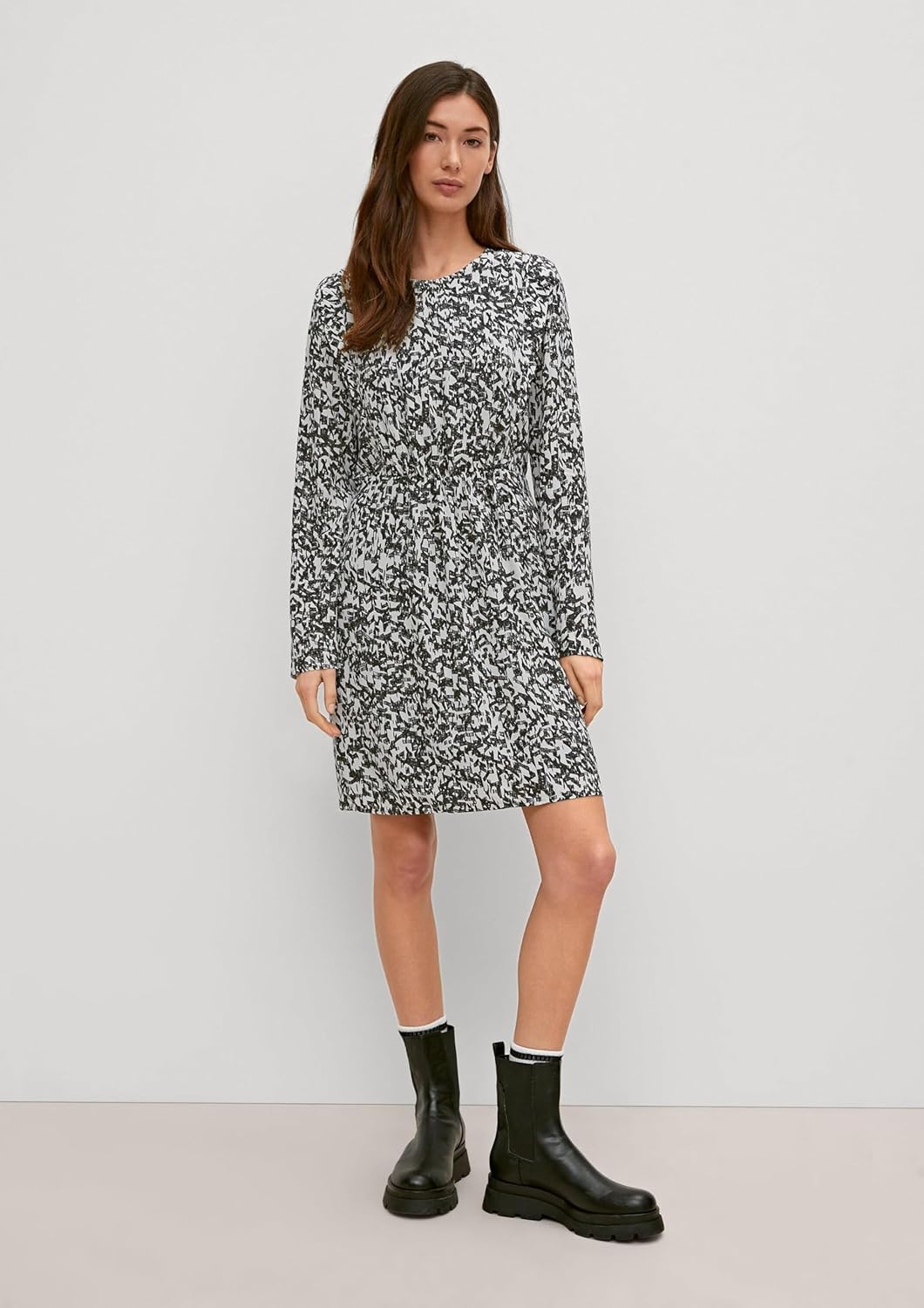 comma Damen Kleid 34 01a1 Weiss, 34 01a1 Weiss