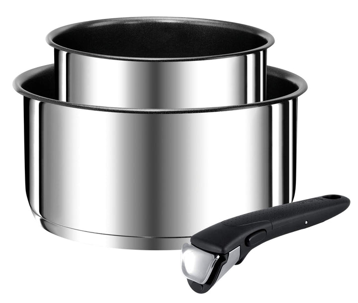 Tefal Ingenio Preference L9408702 Stieltopf-Set, 16/20 cm, Induktion, Antihaftbeschichtung, abnehmba