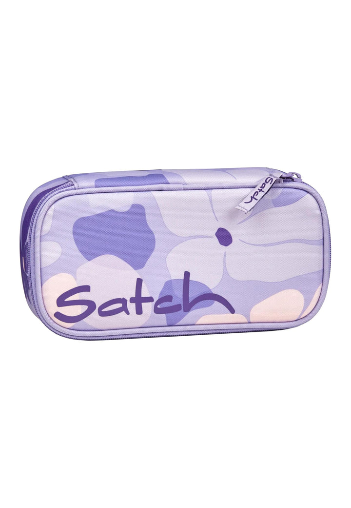 Satch Schlamperbox extra gross inkl. Trennfach Reissverschlussfach Stiftehalter Geodreieck Sichtfens