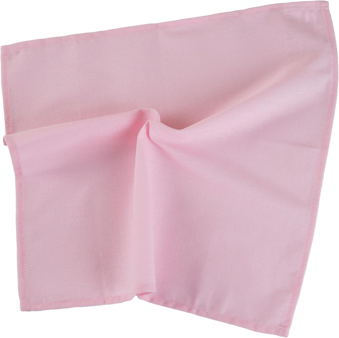 weich Polyester -Leinen gemischt Abendessen Cloth Servietten, 12 Stück (40 x 40 cm), für Veranstaltu