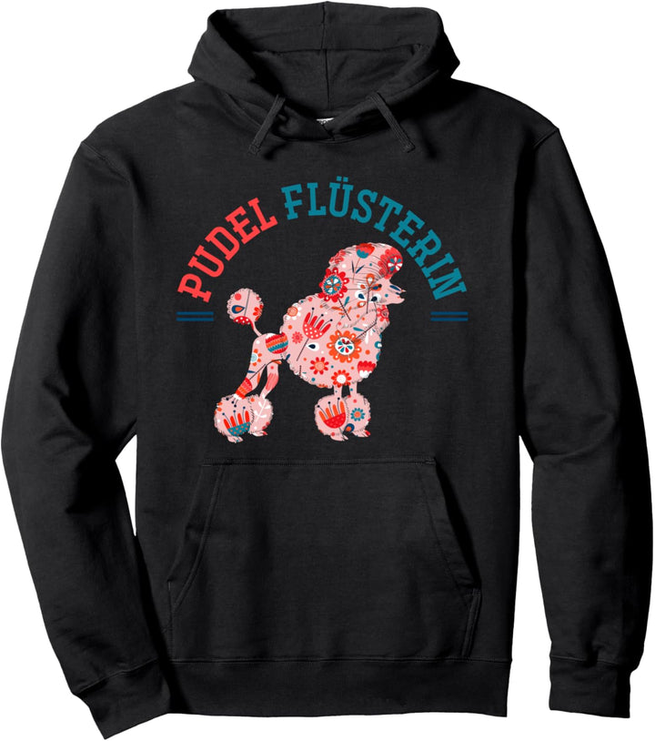 Haustier Geschenk für Hundebesitzer Vintage Pudel Pullover Hoodie